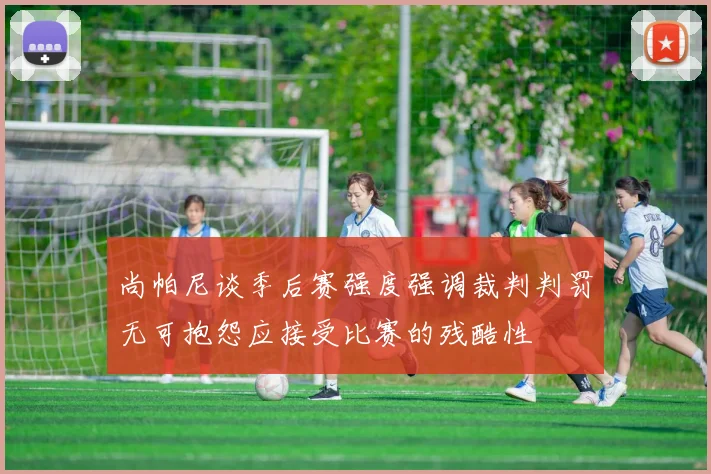 尚帕尼谈季后赛强度强调裁判判罚无可抱怨应接受比赛的残酷性